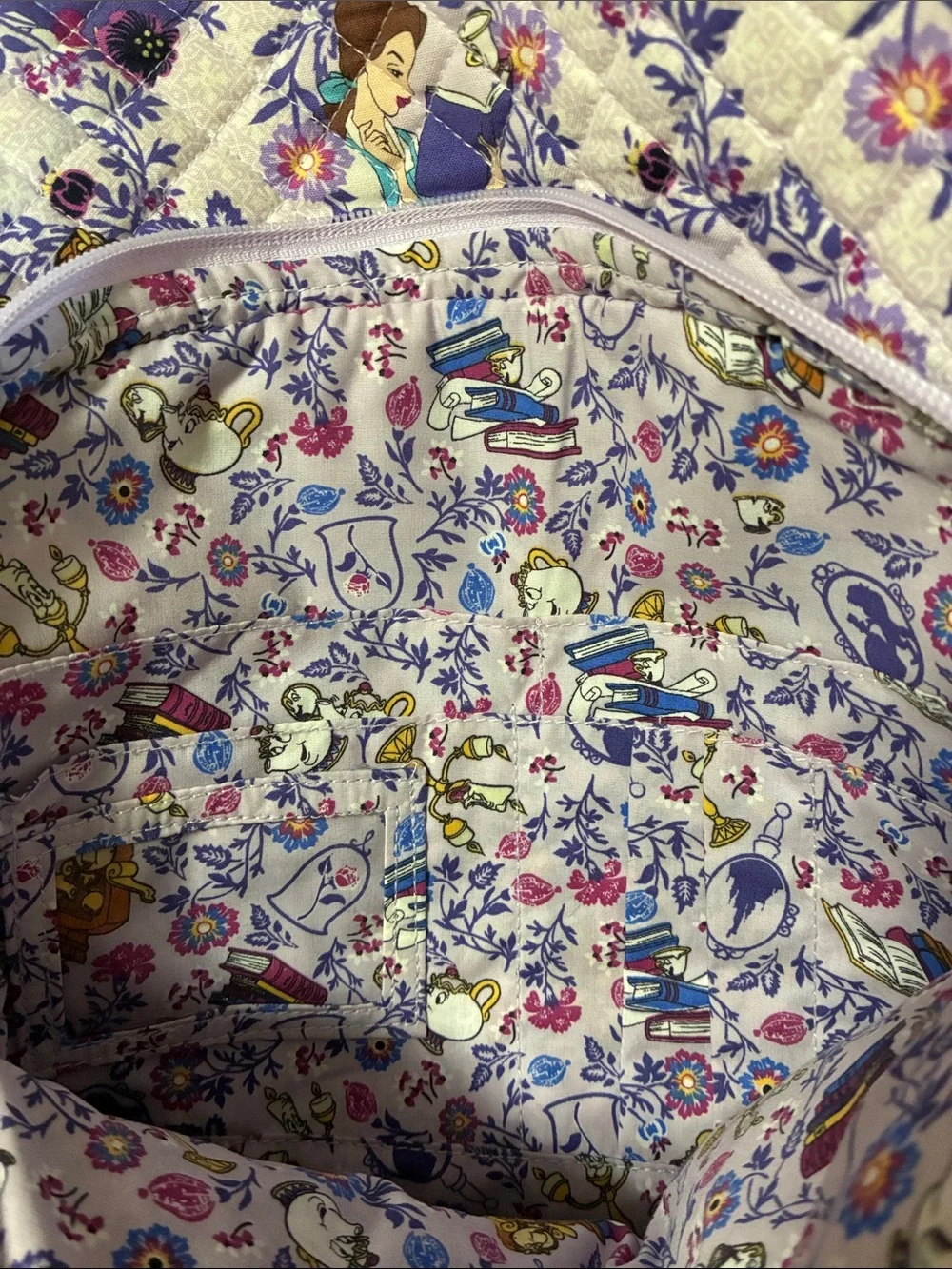 Vera Bradley quilted lavender